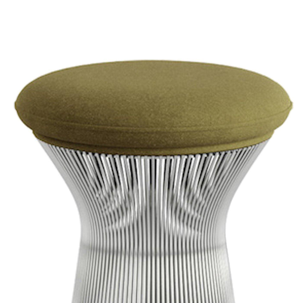 Platner Stool - shimmering wire rod base