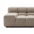 Tufty 3-Seater Sofa - chesterfield-inspired capitonné quilting