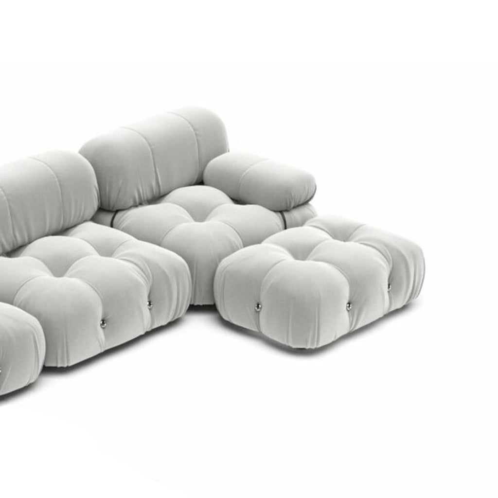 Bellini 3-Seater Sofa & Ottoman - the ottoman hooks on to form an instant chaise