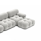 Bellini 3-Seater Sofa & Ottoman - the ottoman hooks on to form an instant chaise