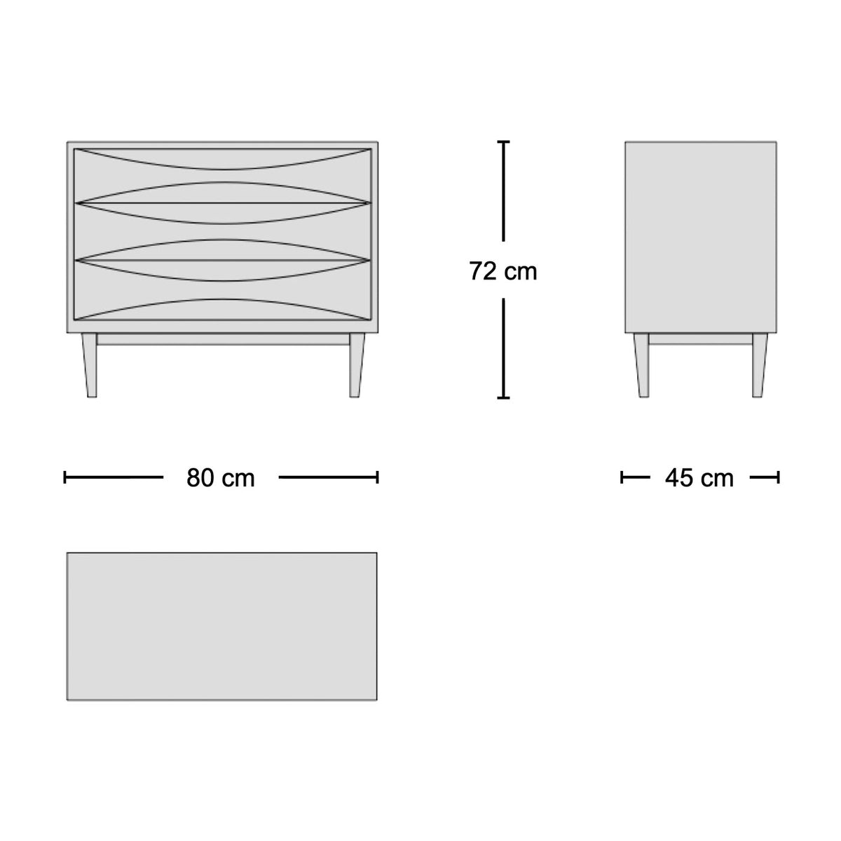 Vodder Lowboy - lowboy from Nue Modern