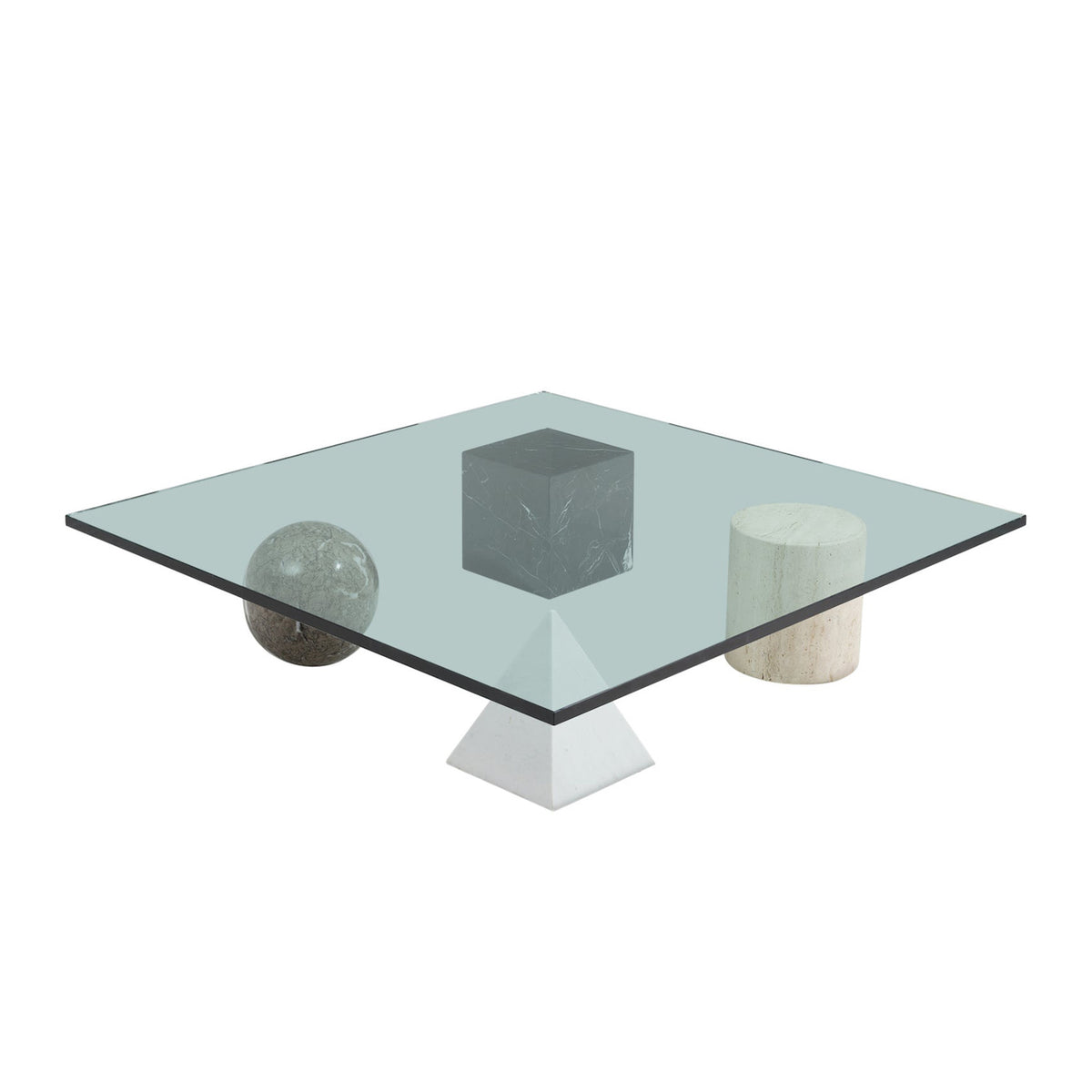 Meta Coffee Table - mixed-marble version available