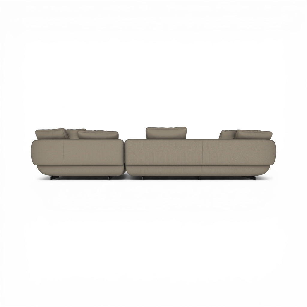 Ralph 3-Seater Sofa With Chaise - plump, comfortable cushions