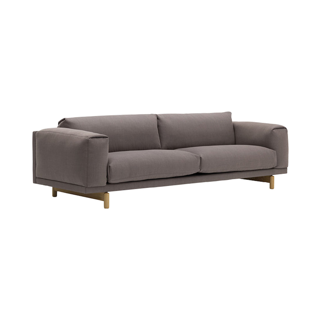 Rest 3-Seater Sofa - softly rounded frame and deep, embracing seats