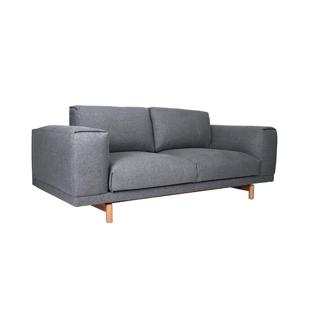 Rest 2-Seater Sofa - softly rounded frame and deep seats