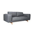 Rest 2-Seater Sofa - softly rounded frame and deep seats