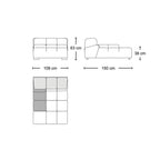 Tufty modular sofa TF020 - quality upholstery
