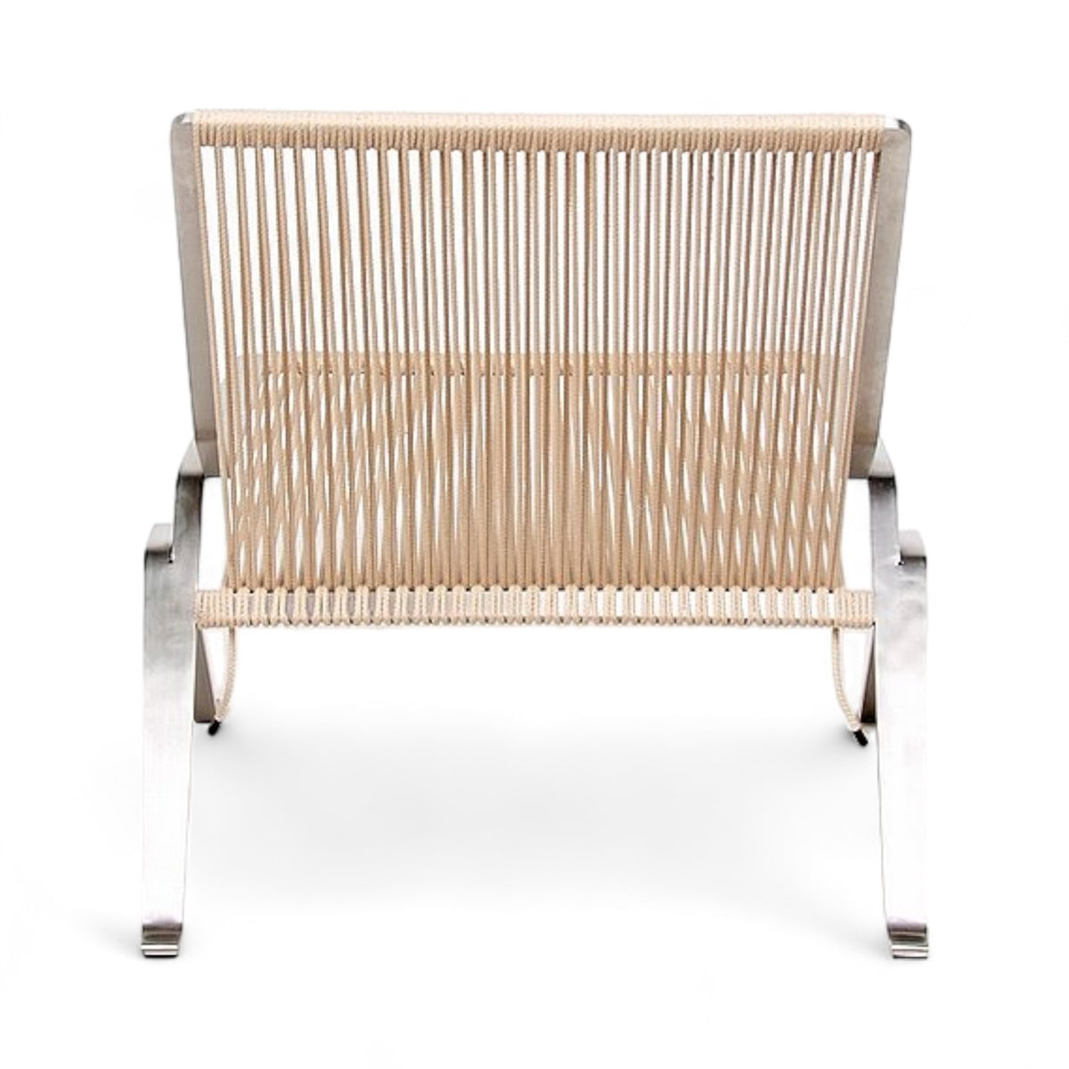 PK25 Lounge Chair - woven rope seat
