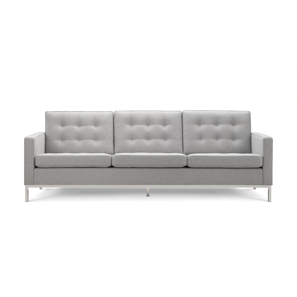 Florence 3-Seater Sofa - Florence Knoll-inspired three-seater sofa