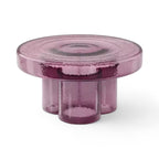 Soda Coffee Table - softly rippled glass