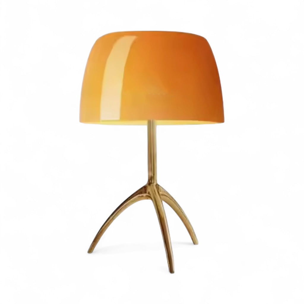Lumiere Table Lamp - chrome or champagne base