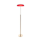 Dora Floor Lamp - rounded diffusing shade on a slender stem