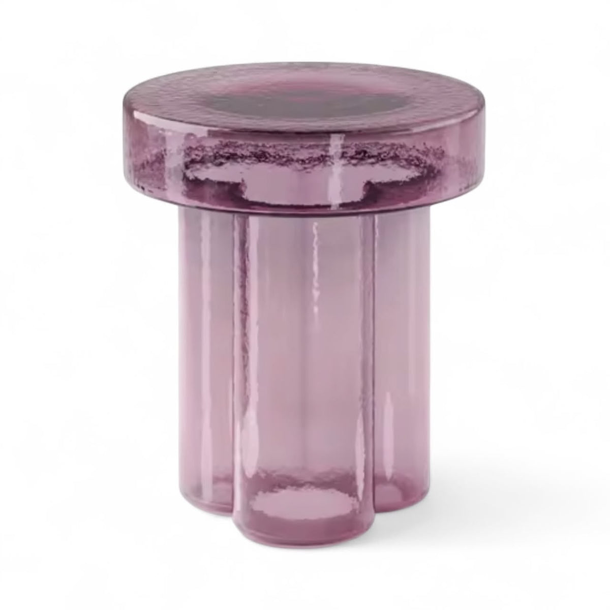 Soda Side Table - available in amber, blue, green or amethyst