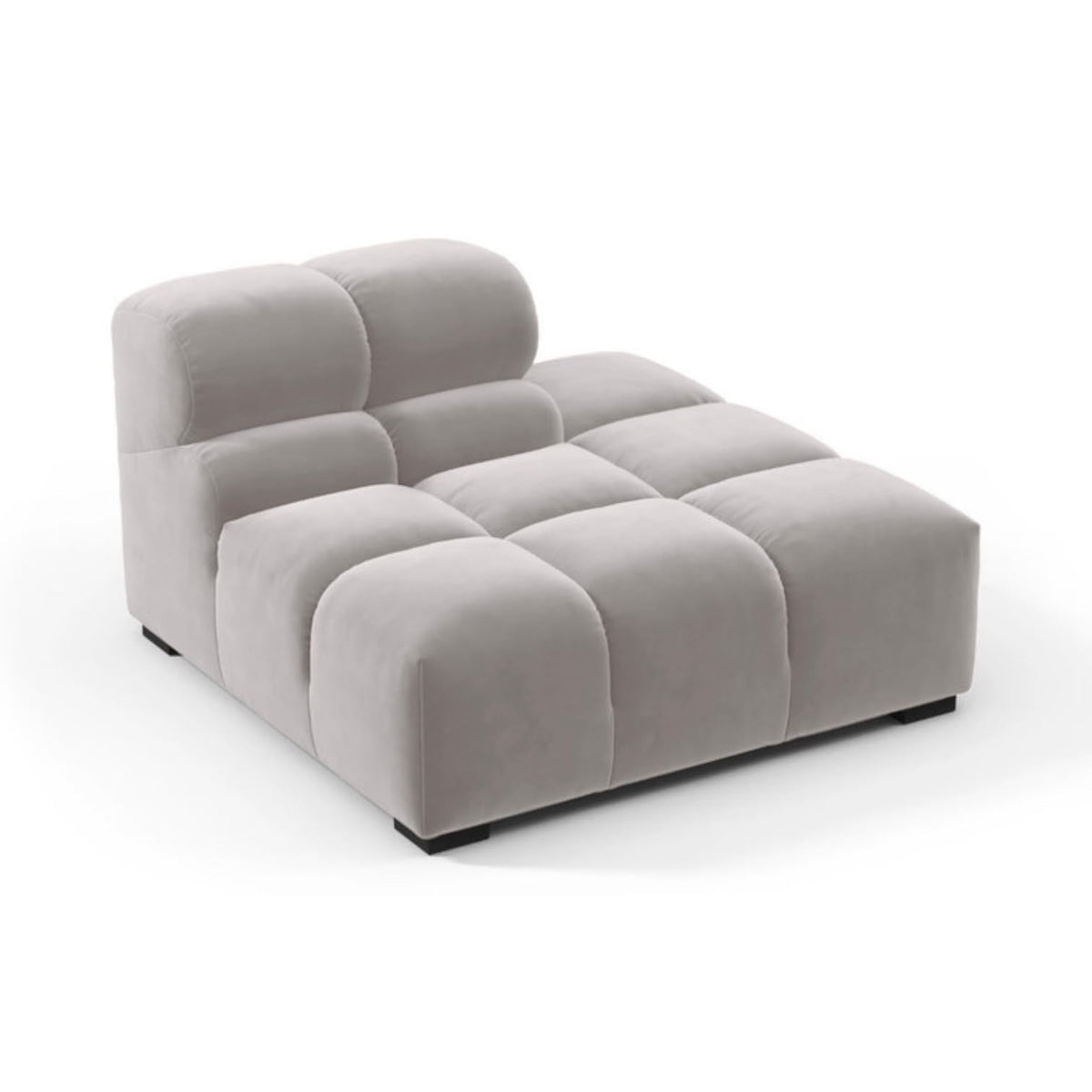 Tufty modular sofa TF012 - soft, irregularly tufted cushions