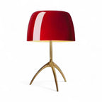 Lumiere Table Lamp - glass shade