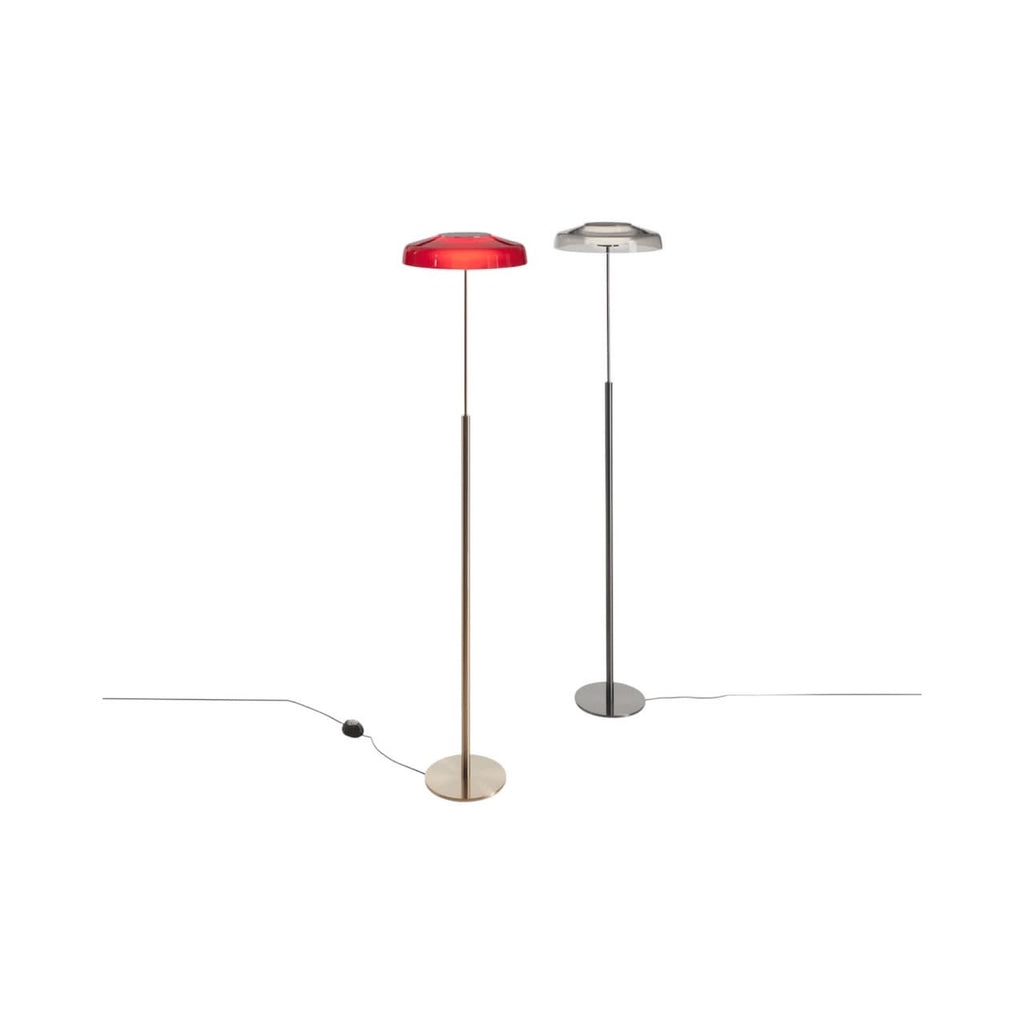 Dora Floor Lamp - available in red or smoky finish