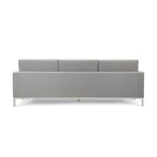 Florence 3-Seater Sofa - rectilinear geometry and precise upholstery
