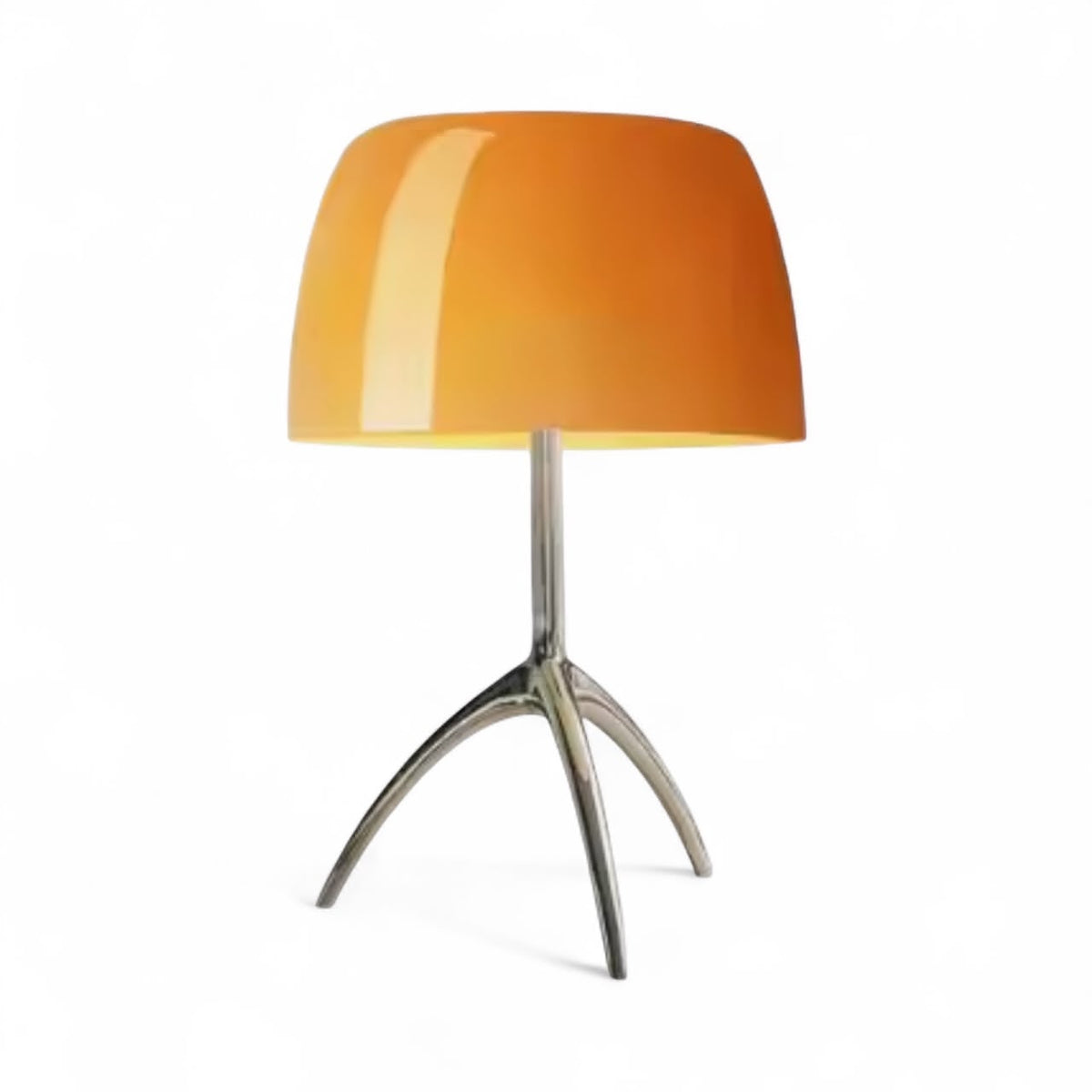 Lumiere Table Lamp - white, warm, orange, turquoise or cherry glass