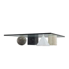Meta Coffee Table - generous top on an architectural base
