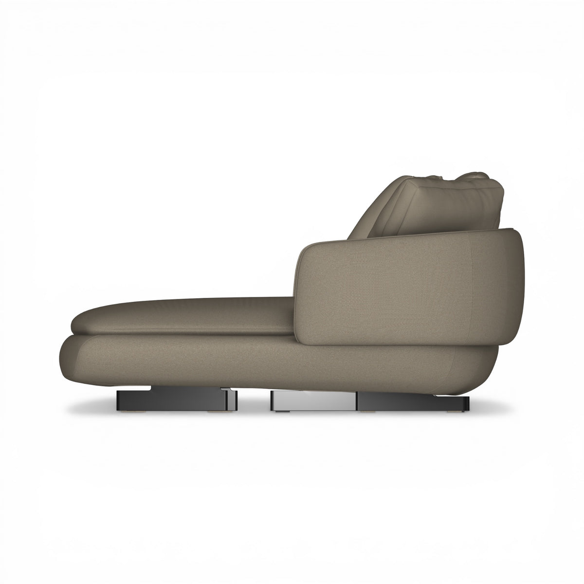 Ralph 3-Seater Sofa With Chaise - tidy modern proportions