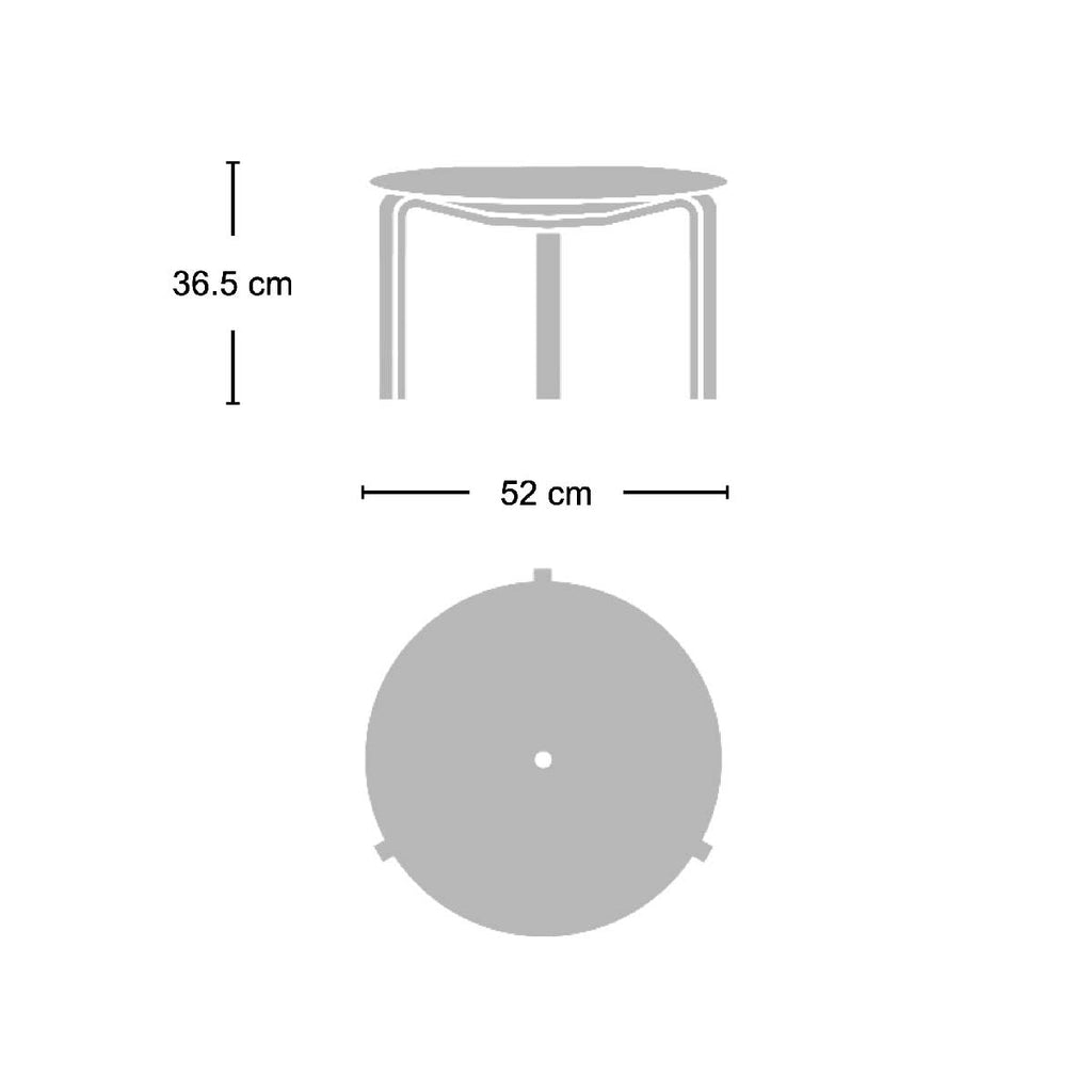 PK33 Stool - minimalist stool from Nue Modern