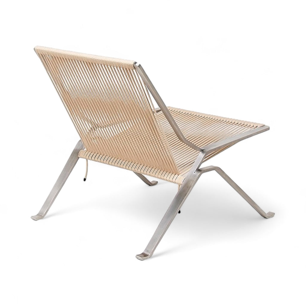 PK25 Lounge Chair - available with natural or black rope