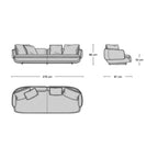 Ralph 3-Seater Sofa - family sofa for living rooms