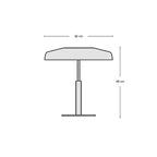 Dora Table Lamp - organic table lamp from Nue Modern