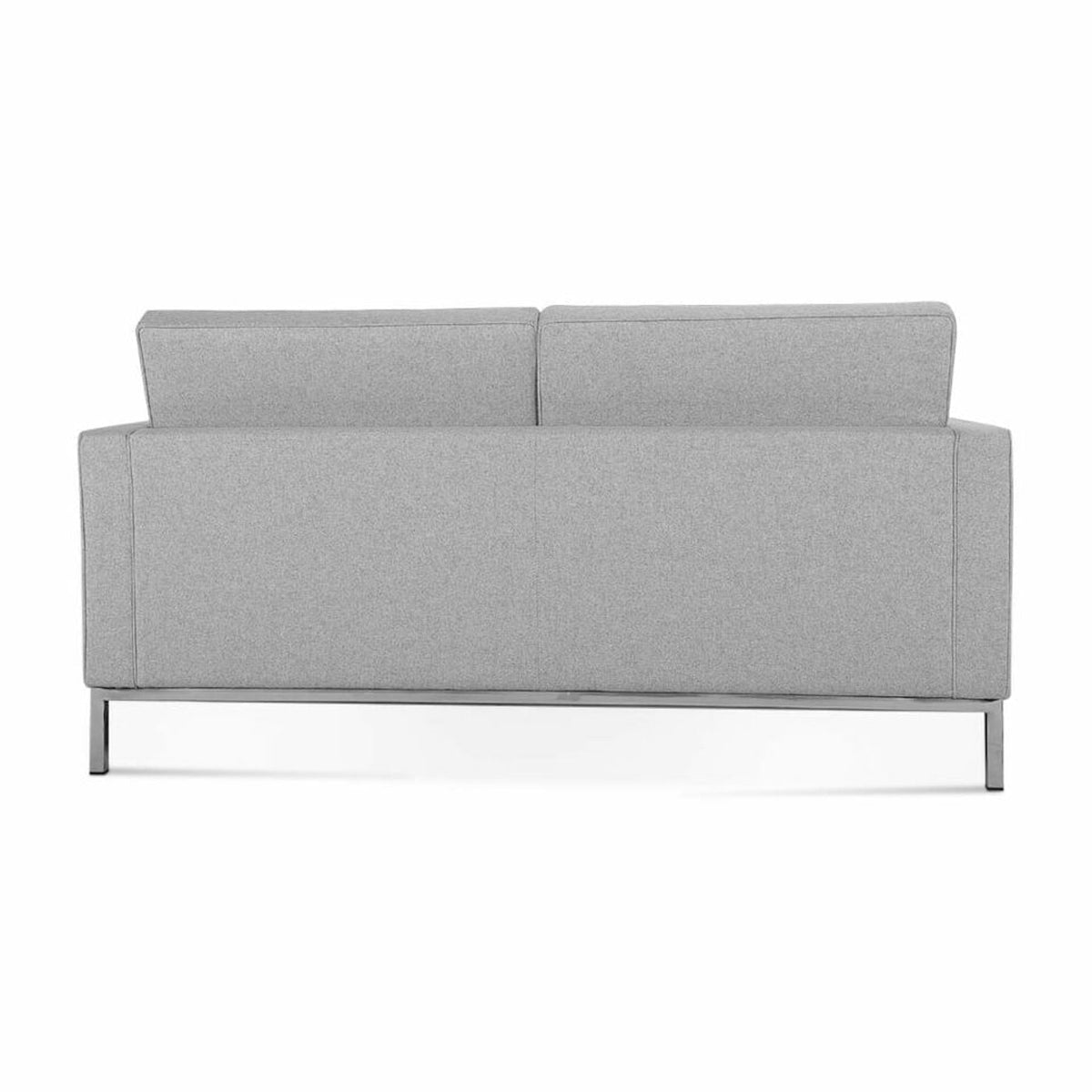 Florence 2-Seater Sofa - rectilinear geometry and precise upholstery