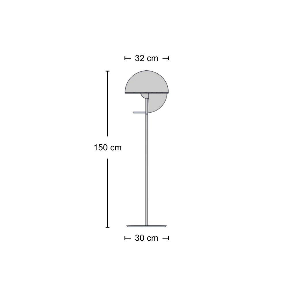 Theia Floor Lamp - eclipse floor lamp from Nue Modern