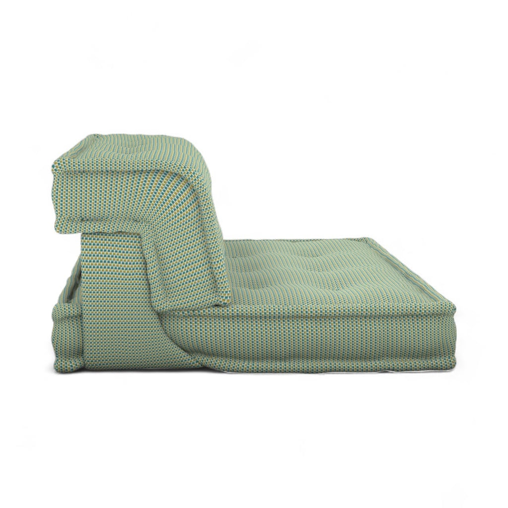 Mahjong Armless Module - use solo as a plush floor cushion