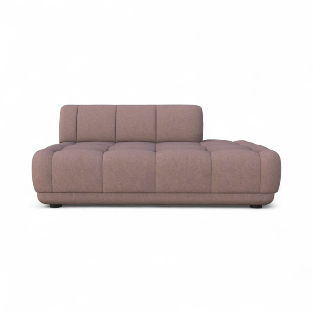 Flex Chaise Module - compact chaise element for smaller rooms