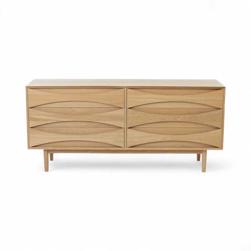 Vodder Bank of Drawers - crisp drawer fronts with fine pulls