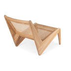 Kangaroo Lounge Chair - available in natural, black or American walnut