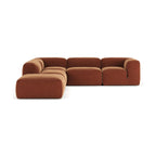 Le Mura Sofa Combo 5 - expansive low modular sofa landscape