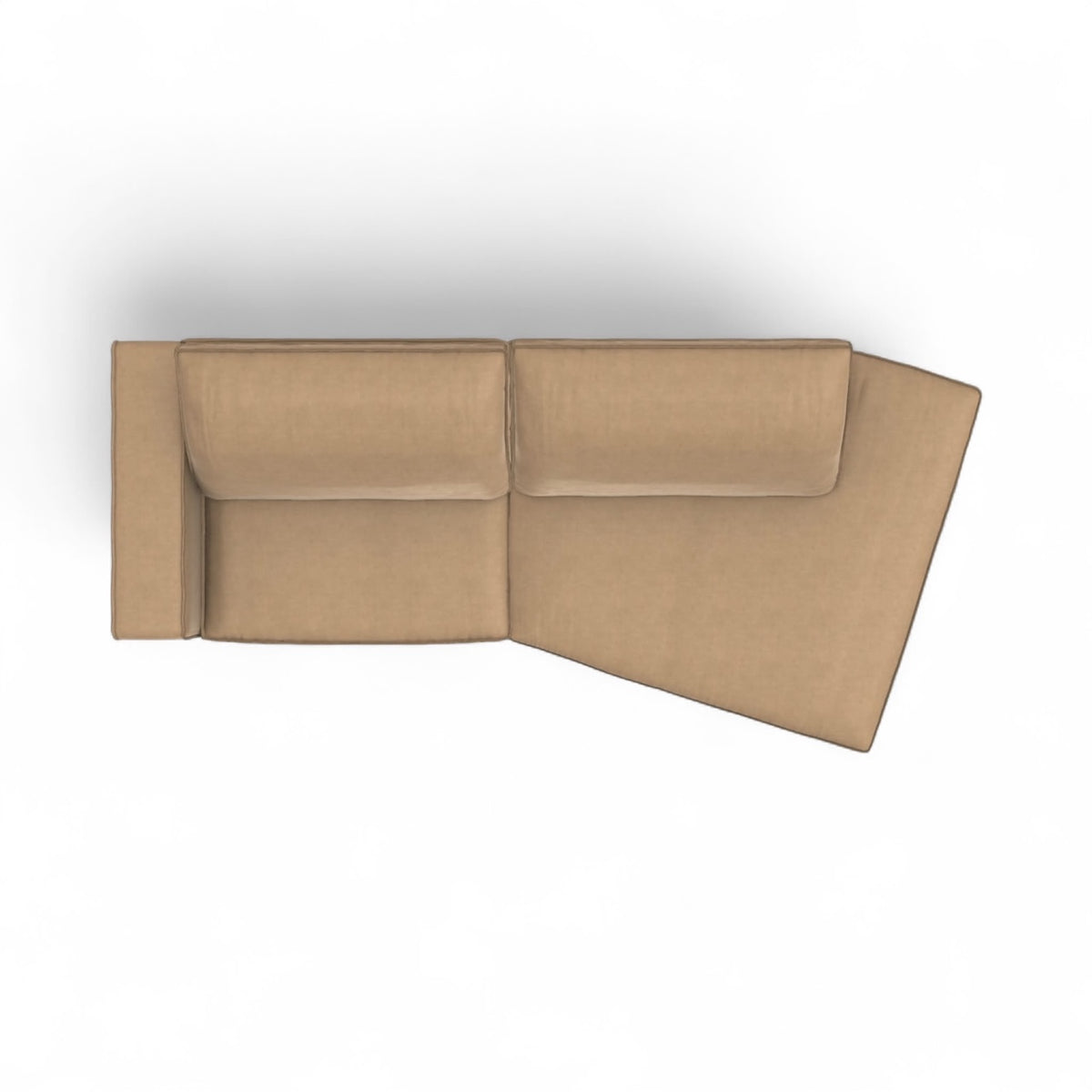 Budapest Sectional Sofa - romantic old-world proportions in a modern sectional