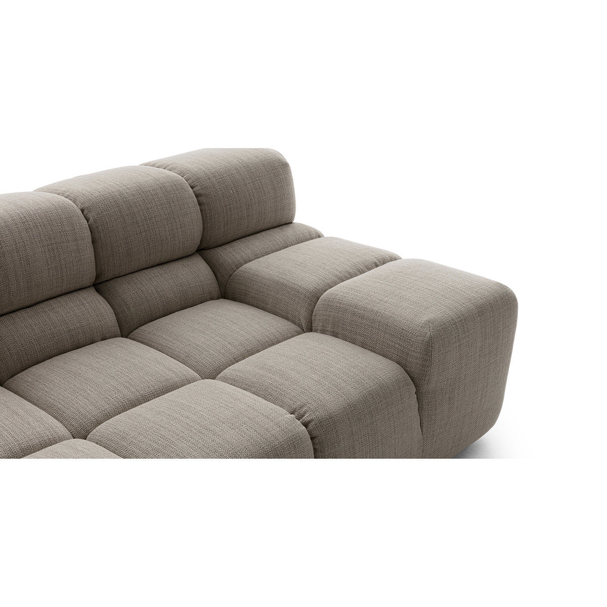 Tufty 3-Seater Sofa - soft quilting