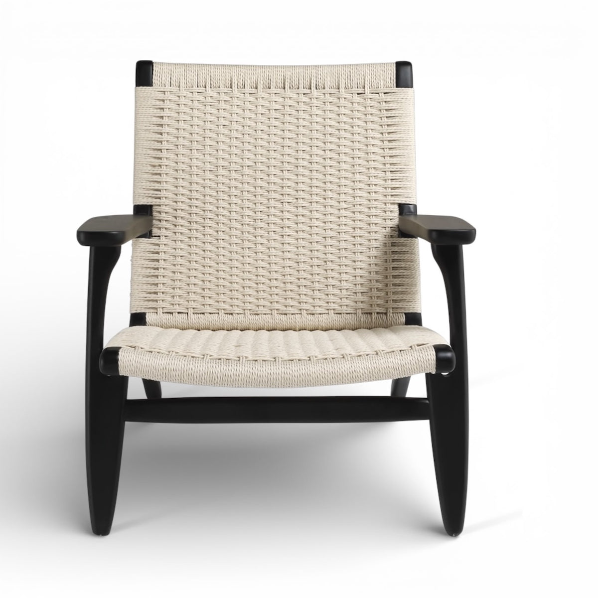CH25 Lounge Chair - available in ash, walnut or black frame