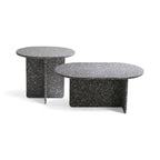 Terrazzo Coffee Table - terrazzo coffee table with chip-flecked top