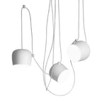 AMI Pendant Lamp - available in black or white, in 15cm and 24cm shade sizes