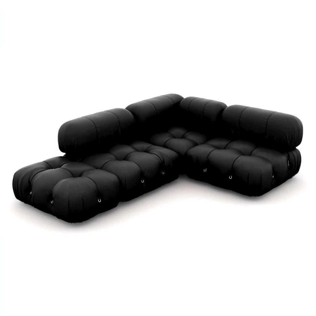 Bellini Corner Sofa - L-shaped modular sofa available in fabric or leather
