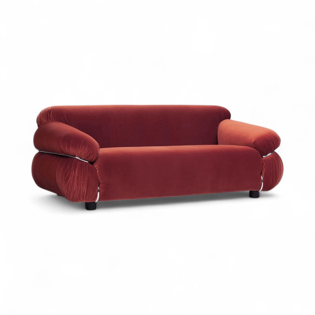 Sesann 2-Seater Sofa - plump quilted upholstery in a slim tubular frame