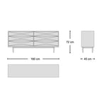 Vodder Bank of Drawers - storage for bedrooms