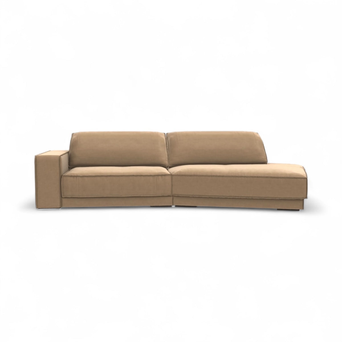 Budapest Sectional Sofa - curved corner seating from Nue Modern