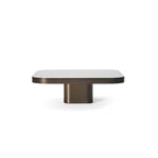 Bow Coffee Table in bronze - available in five sizes for layered arrangements