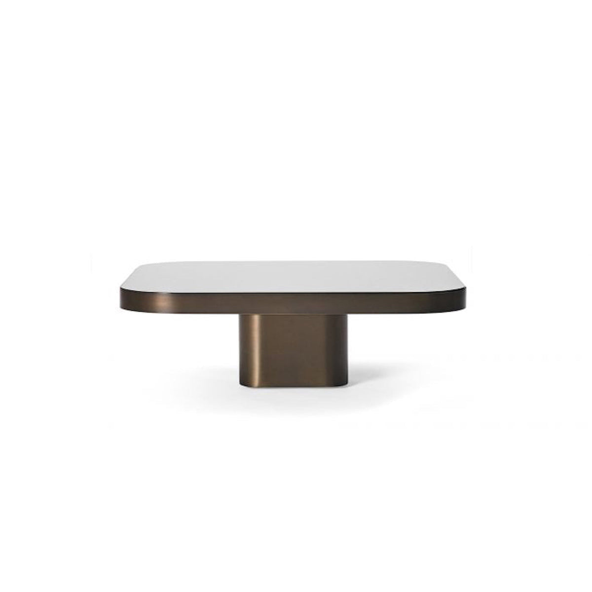 Bow Coffee Table in bronze - available in five sizes for layered arrangements