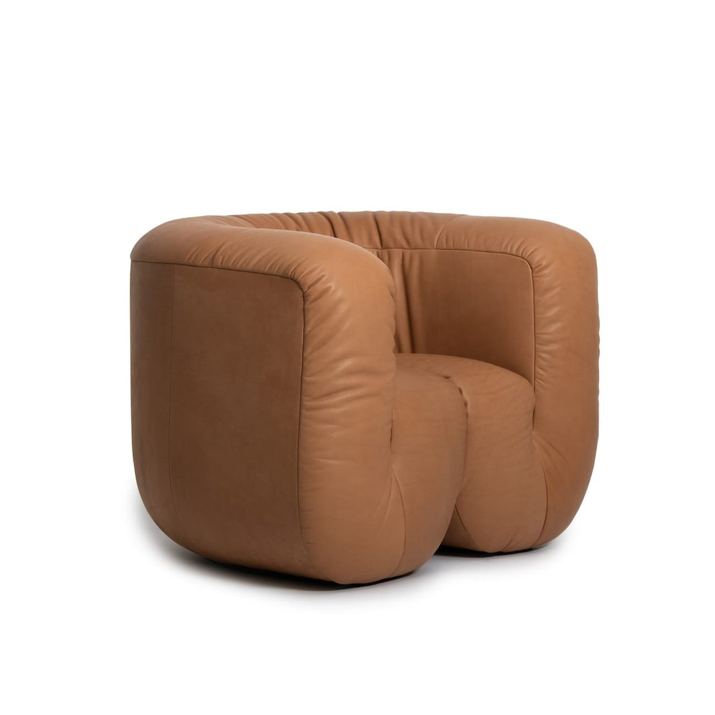 DS 707 Armchair - Swiss-inspired armchair with sectioned cushioning