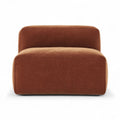 Le Mura Armless Module - armless seat module with back wall