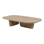Tobi Coffee Table - rounded top and gently swelling base