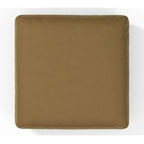Cloud Ottoman - large square ottoman with soft, deep padding